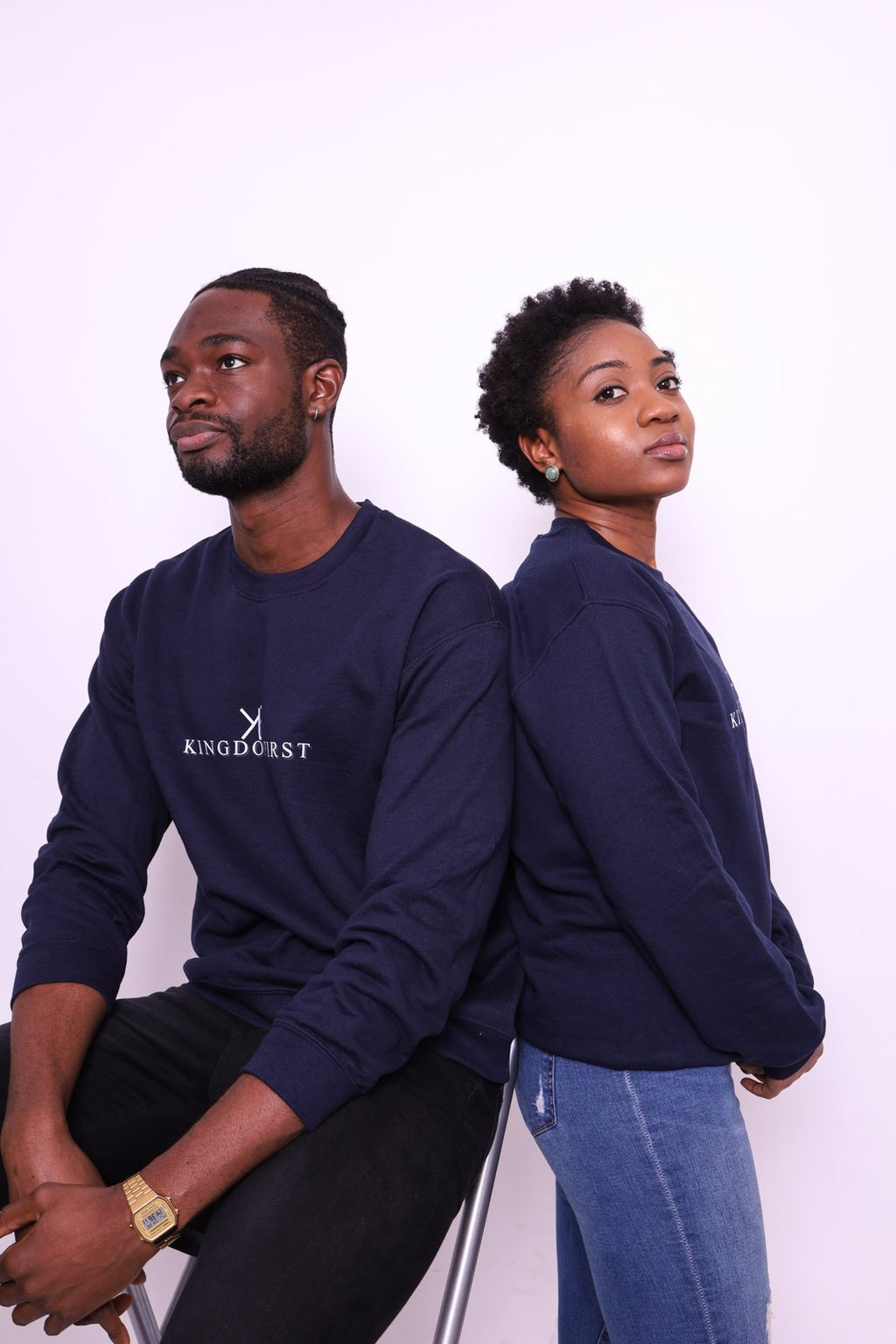 Kingdom First Navy Unisex Jumper