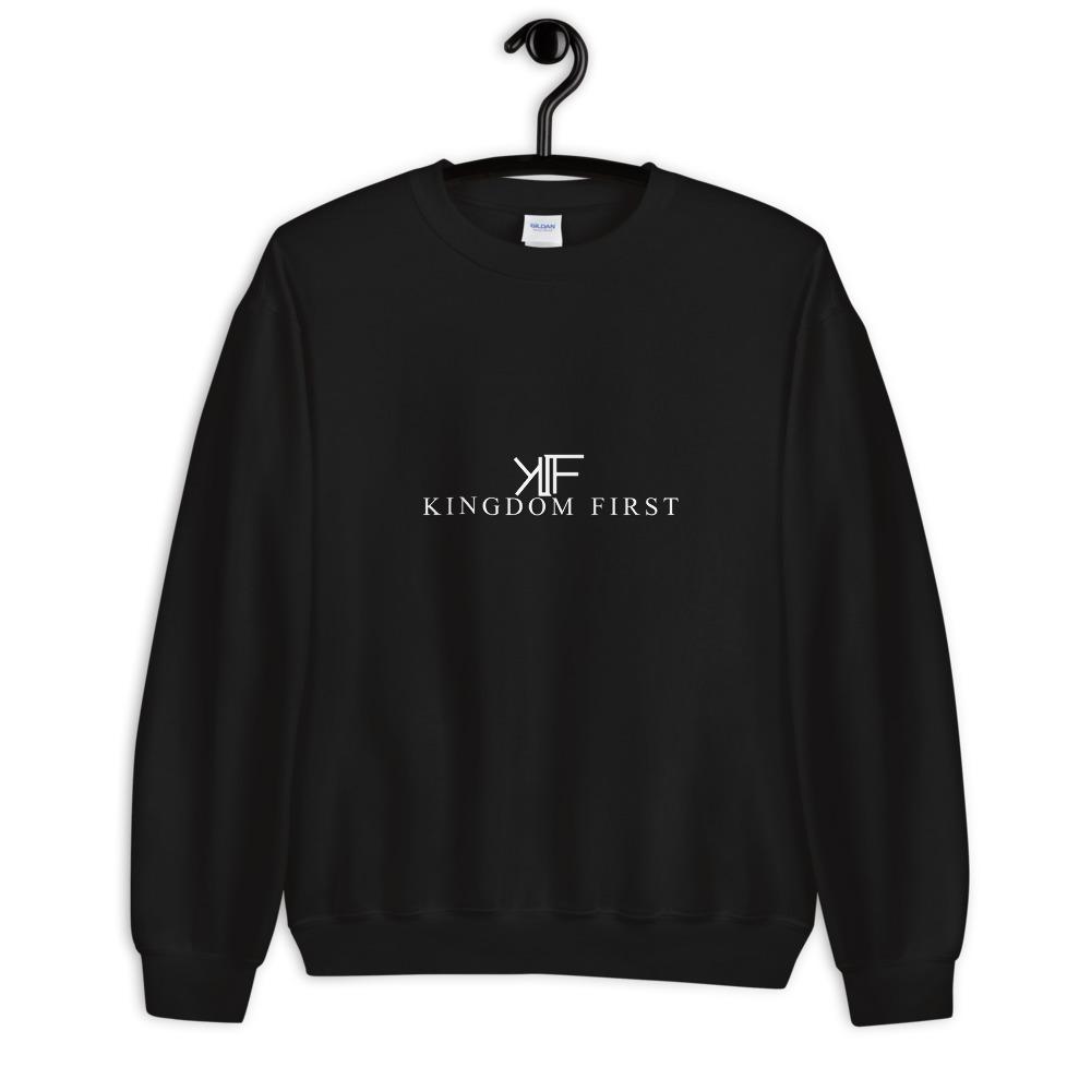 Kingdom First Black Unisex Jumper